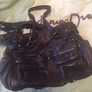 Junior Drake leather Hobo Handbag